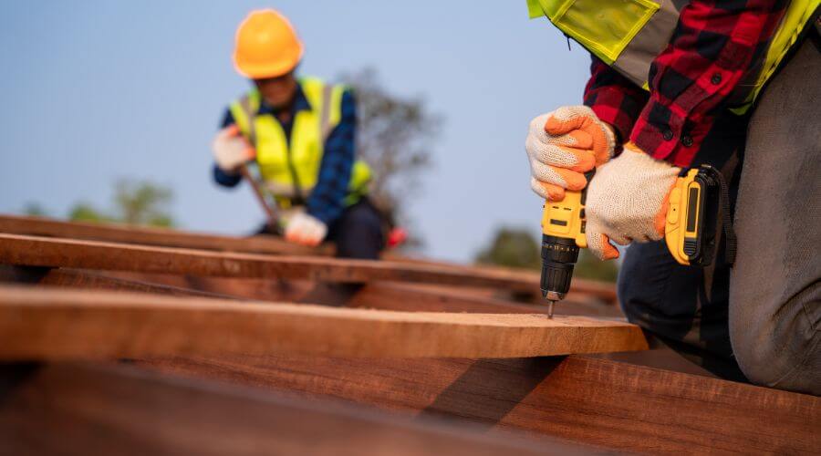 Expert tile roof repair services in Russell, KY